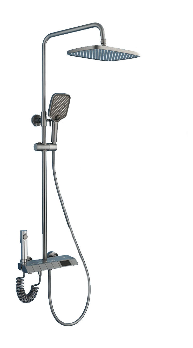 Bathroom shower system | Bathroom shower set Tetrasink | Bathroom faucet with shower and handset SHBD1TS01 - Tetrasink