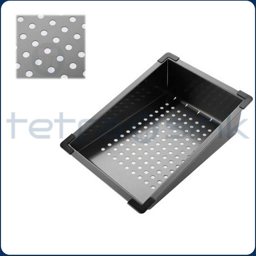Multifunctional kitchen sink | Tetra Sink | 2NS30468TSK | Multifunctional sink for kitchen with deep trough and high-quality waterfall mixer - Tetrasink