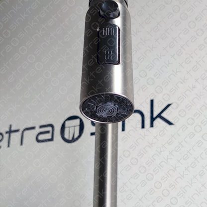 Πολυλειτουργικός νεροχύτης κουζίνας | Tetra Sink | 24NBS304R75 | Πολυλειτουργικός νεροχύτης για κουζίνα με βαθιά γούρνα και υψηλής ποιότητας μίξερ κατα