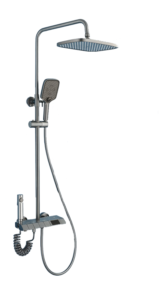 Bathroom shower system | Bathroom shower set Tetrasink | Bathroom faucet with shower and handset  SHBD1TS01 - Tetrasink